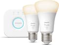 Miniatyrbild 1 av 5: Philips Hue - E27 Startkit - Varmvit - Bluetooth [Energiklass F] (929002469201)