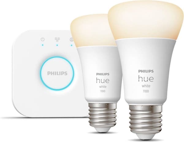 Philips Hue - E27 Startkit - Varmvit - Bluetooth [Energiklass F] (929002469201)