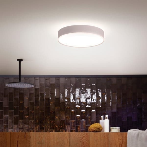 Philips Hue White Ambiance Devere kattovalaisin M valkoinen 2400lm sis. himmentimen (4116531P6)