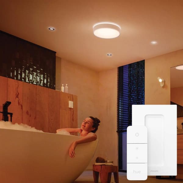 Philips Hue White Ambiance Devere kattovalaisin M valkoinen 2400lm sis. himmentimen (4116531P6)