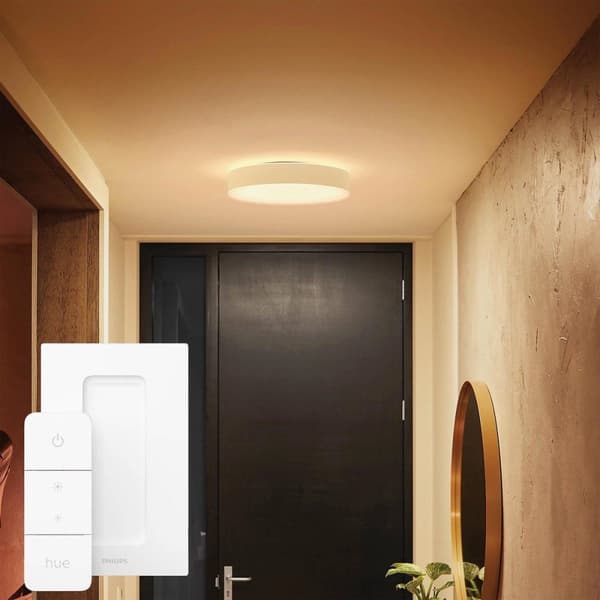 Philips Lighting Hue LED-loftspotlight 4115831P6 Enrave LED indbygget 9,6W varm hvid til kølig hvid (4115831P6)