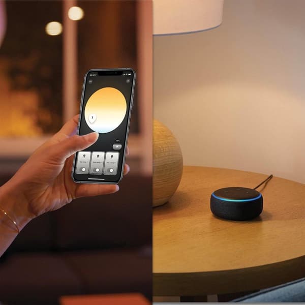 Philips Lighting Hue LED-loftspotlight 4115831P6 Enrave LED indbygget 9,6W varm hvid til kølig hvid (4115831P6)
