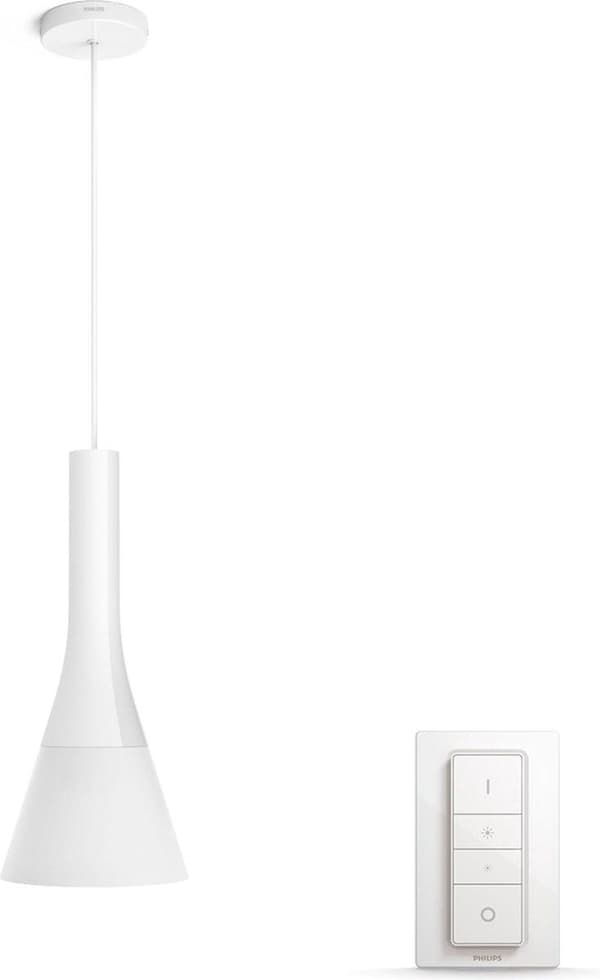 Philips Hue White Ambiance Explore pendel inkl. lysdæmper hvid (4300131P7)