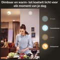 Miniatyrbild 8 av 8: Philips Hue White & Color Ambiance Sana vägglampa vit 1500lm (34340500)