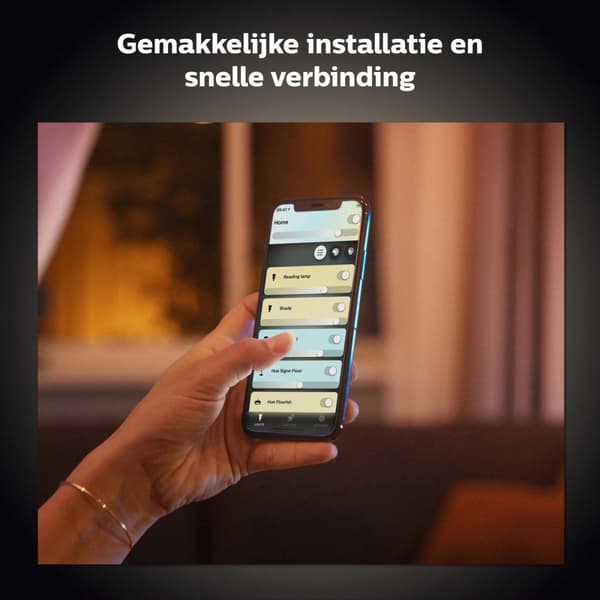 Philips Hue White Amb. Single Pack E14 470lm [Energiklass G] (8719514356665)