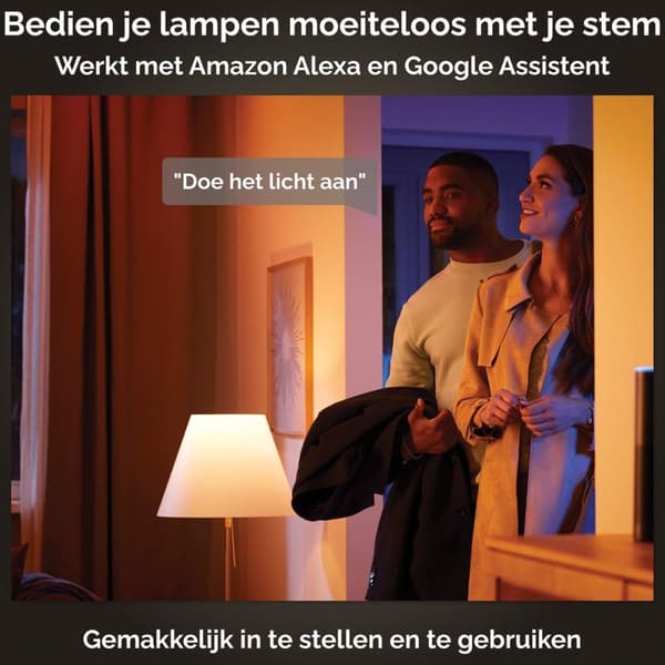 Philips Hue White Ambiance E27 Twin Pack 2x800lm 75W [Energiklasse F] (8719514291263)