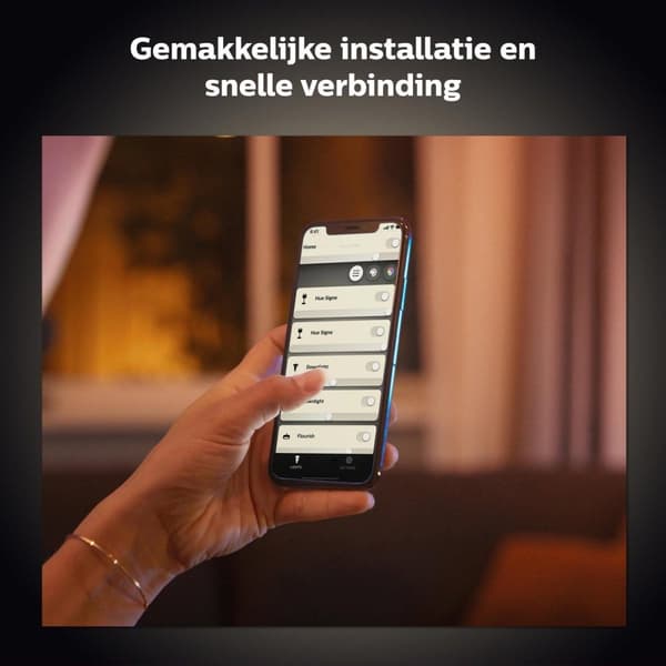 Philips Hue White E14 Luster Single Pack 470lm [Energiklasse G] (8719514356702)