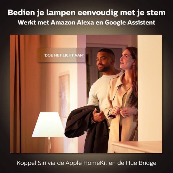 Philips Hue White E14 Luster Single Pack 470lm [Energiklasse G] (8719514356702)
