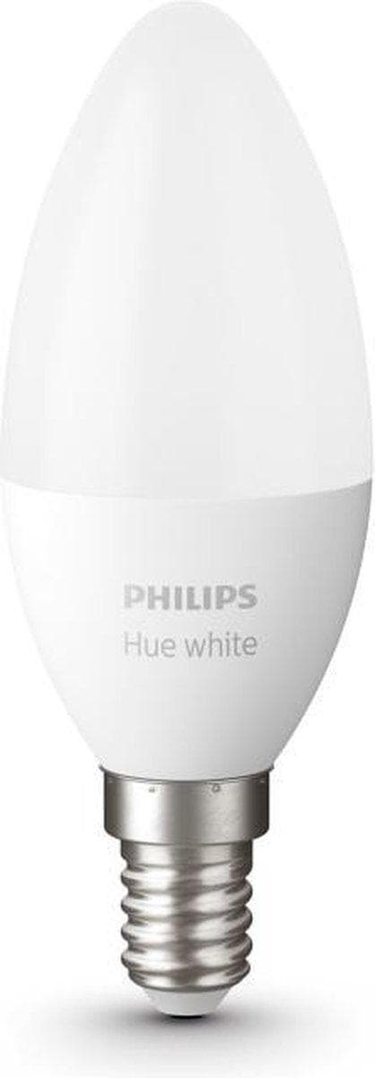Philips Hue White E14 Twin Pack 2x470lm [energialuokka F] (8719514320635)