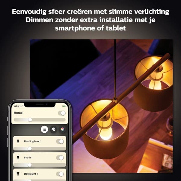 Philips Hue White E14 Single Pack 470lm [Energiklasse F] (8719514320673)