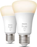 Miniatyrbillede 5 af 11: Philips Hue White E27 Twin Pack 2x1050lm 75W [Energiklasse F] (8719514289208)