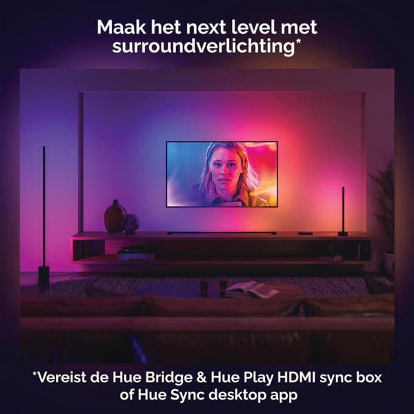 Philips Hue Gradient Signe bordlampe sort (871869617624500)