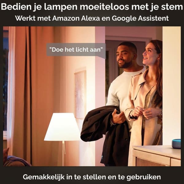 Philips Hue White E27 Single Pack 1050lm 75W [Energiklasse G] (8719514288249)