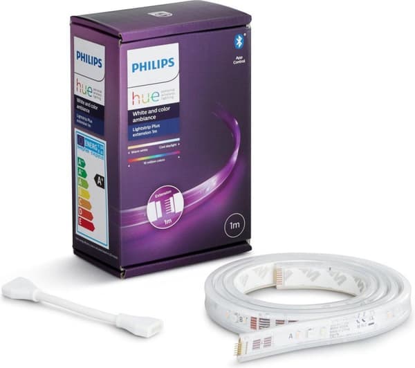 Philips Hue White & Color Ambiance Lightstrip Plus 1m förlängning 950lm (70344800)