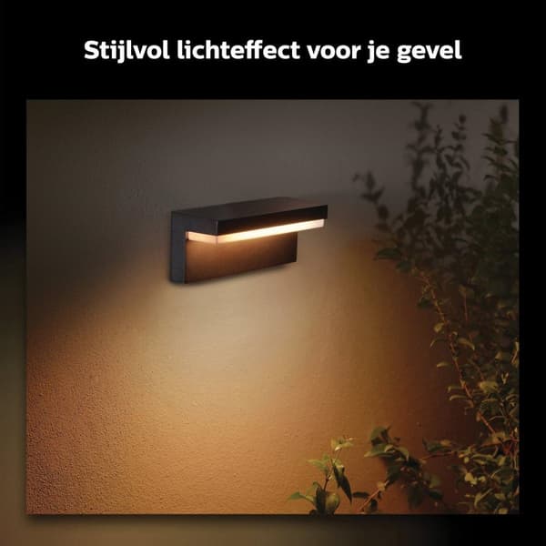 Philips Hue Nyro væglampe 1000lm, sort, WACA (1745630P7)