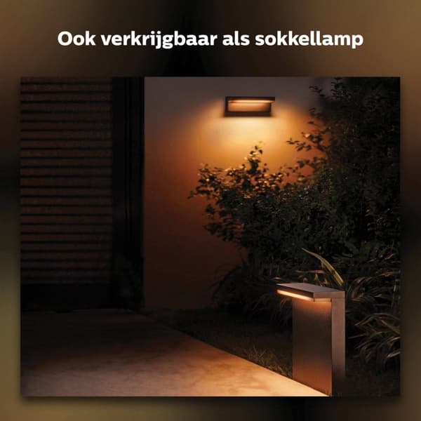 Philips Hue Nyro væglampe 1000lm, sort, WACA (1745630P7)