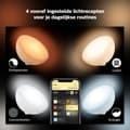 Miniatyrbild 6 av 9: Philips Hue White & Coor. Ambiance LED-bordslampa Go, dimbar, 16 miljoner färger, styrbar via app, kompatibel med Amazon Alexa (Echo, Echo Dot) (76020