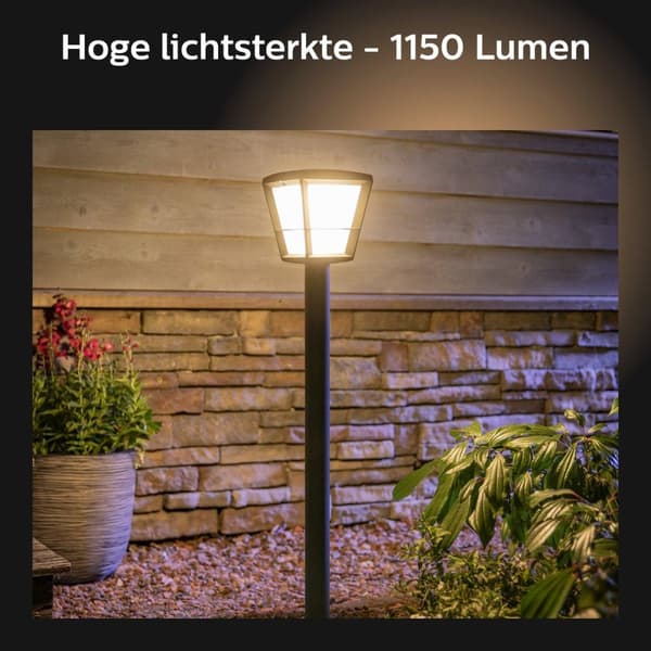 Philips Hue White and Color Ambiance Econic path light black (1744230P7)