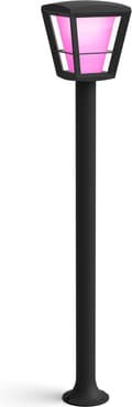 Miniatyrbild 2 av 10: Philips Hue White and Color Ambiance Econic path light black (1744230P7)