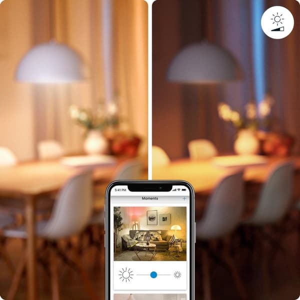 WiZ Globe Filament Slimme LED Verlichting - Warm tot Koelwit Light - E27 - 50W - 95 mm - Guld - WiFi
