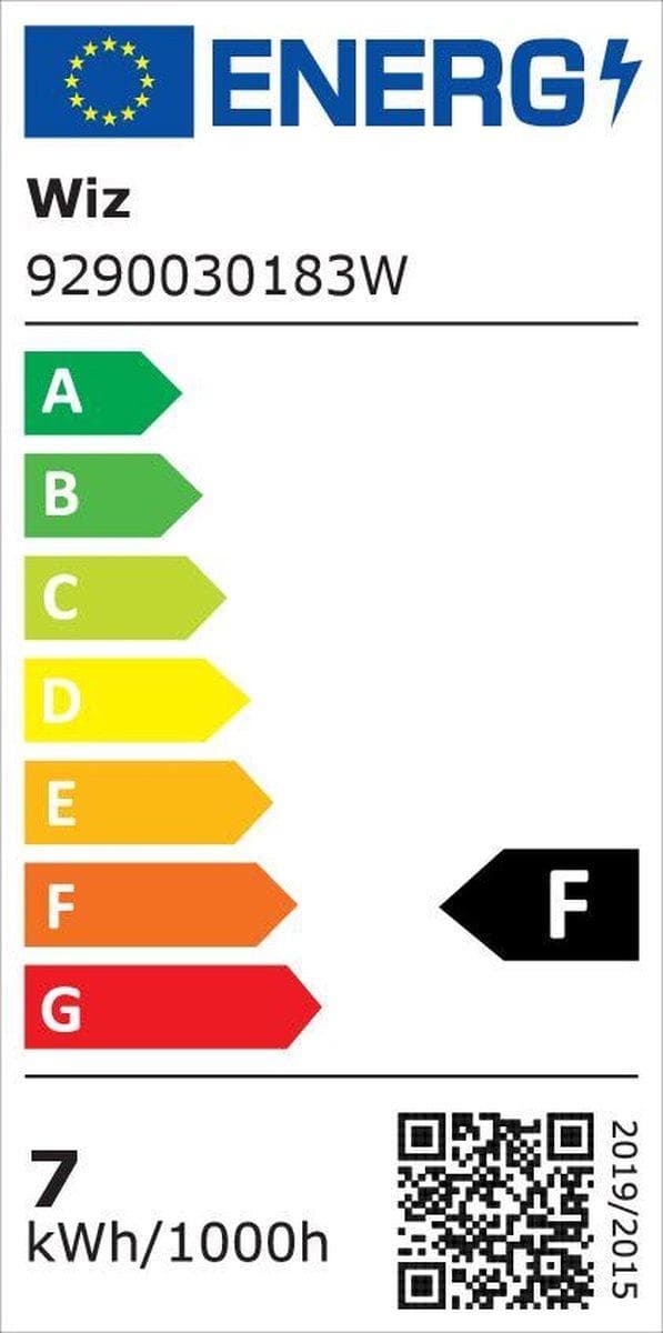 WiZ Globe Filament Slimme LED Verlichting - Warm tot Koelwit Light - E27 - 50W - 95 mm - Guld - WiFi
