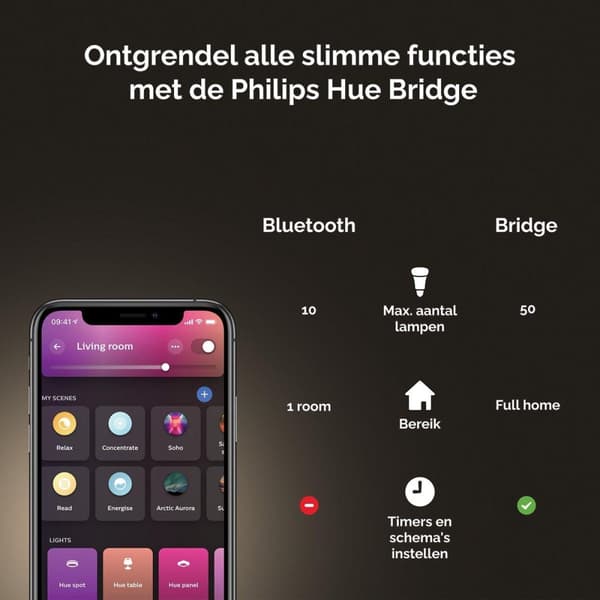 Philips Hue Gradient Ambience Lightstrip Extension, 1 m [Energiklasse G] (871951433998900)