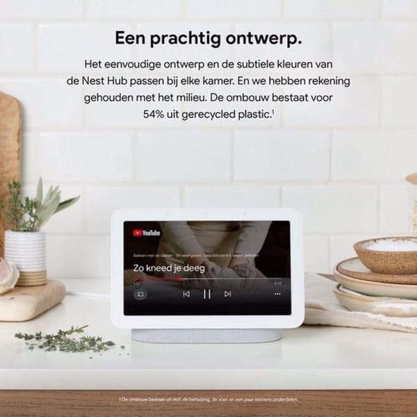 Google Nest Hub (2. generation) - Trækul