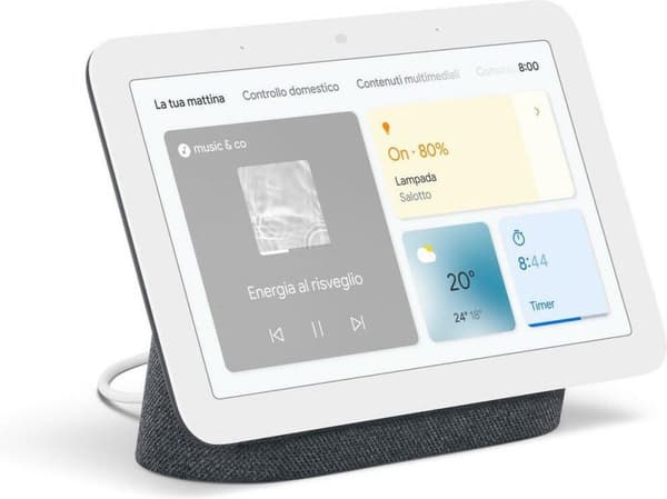 Google Nest Hub (2. generation) - Trækul