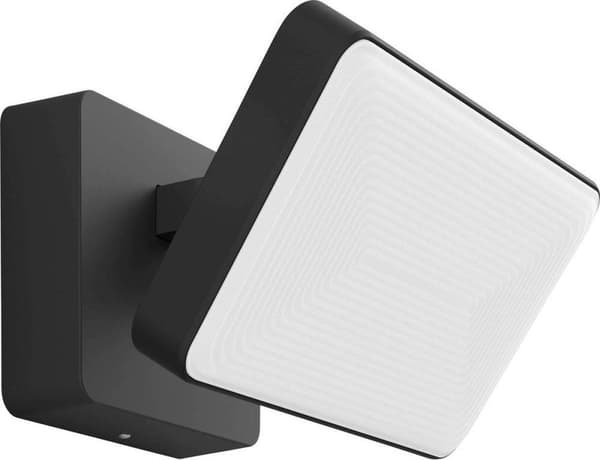 Philips Hue Outdoor Welcome Floodlight Schijnwerper - zachtwit light - Sort - 15W - IP44
