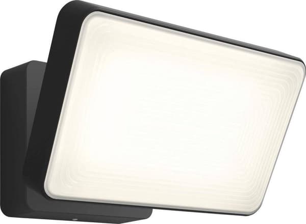 Philips Hue Outdoor Welcome Floodlight Schijnwerper - zachtwit light - Sort - 15W - IP44