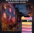 Miniatyrbild 6 av 8: Philips Hue Appear vägglampa - vit och gefärgad ljus - roestfri stål