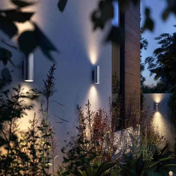 Philips Hue Appear vägglampa - vit och gefärgad ljus - roestfri stål