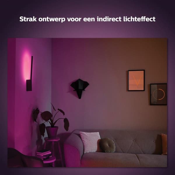 Philips Hue White & Color Ambiance Liane vägglampa vit 900lm (34344300)