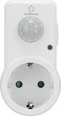 Miniatyrbillede 5 af 5: Renkforce 1588385 PIR bevægelsesdetektor Mellemstik 120 ° Hvid IP20