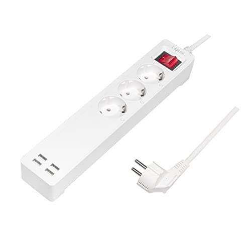 LogiLink Smart Home Wi-Fi Outlet Strip 3Port + USB (SH0103)