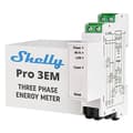 Miniatyrbild 7 av 11: Shelly PRO 3EM - WLAN elmätare - 3x 120A - inkl. 3 terminaler -BT - mätfunktion (SHELLY_PRO_3EM)