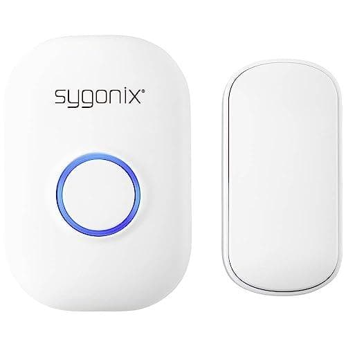 Sygonix SY-5225388 radioklokke komplet sæt, batterifri, med blinklys (SY-5225388)