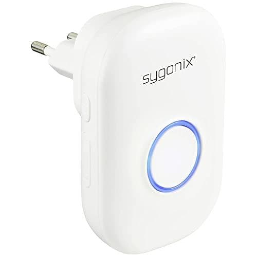 Sygonix SY-5225388 radioklokke komplet sæt, batterifri, med blinklys (SY-5225388)