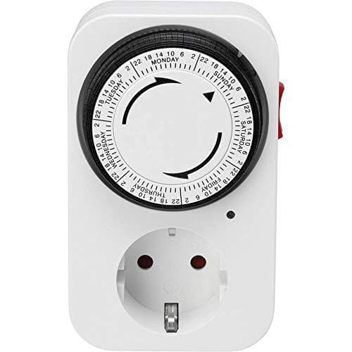 Sygonix SY-5045304 socket timer analogt ugeprogram 3680 W IP20 (SY-5045304)