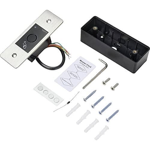 Sygonix SY-4760952 Sormenjälki-/RFID-käyttöjärjestelmä uppoasennettava 12 V/DC, 18 V/DC IP66 (SY-4760952)
