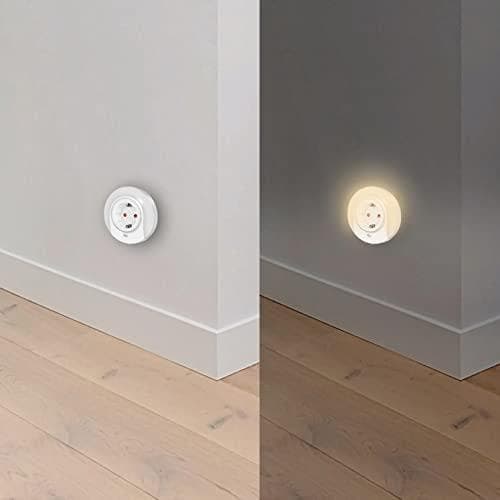 LogiLink ZUB LED nattljussockel med 1x CEE7/3 (LED012)