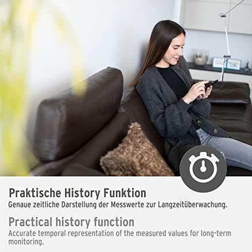 Brennenstuhl 1293920 temperatursensor och fuktighetssensor vit TFS CZ 01 (1293920)