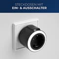 Miniatyrbild 5 av 6: REV radiobrytare set 2 + 1 COMFORT antracit (0085520503)
