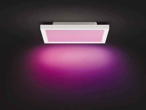 Philips Hue White and Color ambiance Hue Surimu Square panellys - Smart loftbelysning - Hvid - Bluetooth - LED - Ikke-udskiftelige pære(r) - Hvid (929