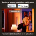 Miniatyrbillede 6 af 10: Philips Hue White and Color ambiance Hue Surimu Square panellys - Smart loftbelysning - Hvid - Bluetooth - LED - Ikke-udskiftelige pære(r) - Hvid (929