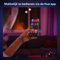 Miniatyrbillede 7 af 10: Philips Hue White and Color ambiance Hue Surimu Square panellys - Smart loftbelysning - Hvid - Bluetooth - LED - Ikke-udskiftelige pære(r) - Hvid (929