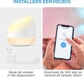 Miniatyrbillede 6 af 8: WiZ SQUIRE bærbar bordlampe, der kan indstilles hvid og farve hvid (929002690301)
