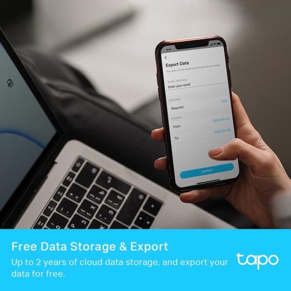 Tapo T315 V1 - temperatur- och fuktighetssensor - smart - trådlös - 868 - 922 MHz