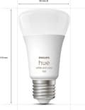 Miniatyrbild 9 av 11: Philips Hue White & Color Ambiance E27 3er Starter Set inkl. DimmerSwitch 3x800lm 75W [Energiklass F] (8719514291362)