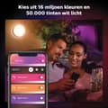 Miniatyrbild 3 av 11: Philips Hue White and Colour Ambiance Daylo LED utomhusvägglampa, dimbar, upp till 16 miljoner färger, styrbar via app, kompatibel med Amazon Alexa (E